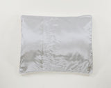 Light Grey Satin Pillowcase for girls with Harriet Doll