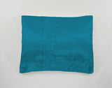 Peacock Teal Satin Pillowcase for Women & Teens